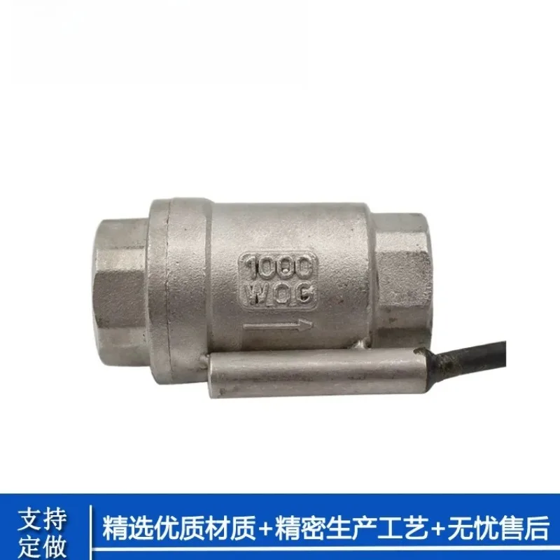 Stainless Steel 304 Vertical Check Valve Check Valve Pipeline Flow Induction Switch Water Flow Sensor