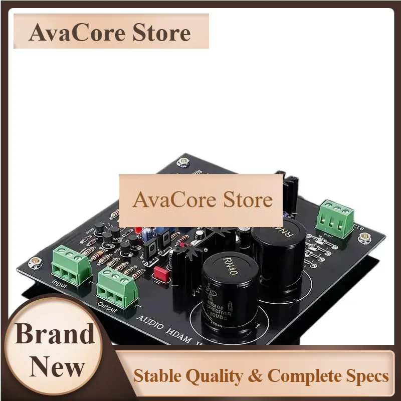 AvaCoreHIFI Pure Pre-amplifier Preamplifier Board HDAM Class A Preamp Circuit For Home Audio Power Amplifier DIY Amp