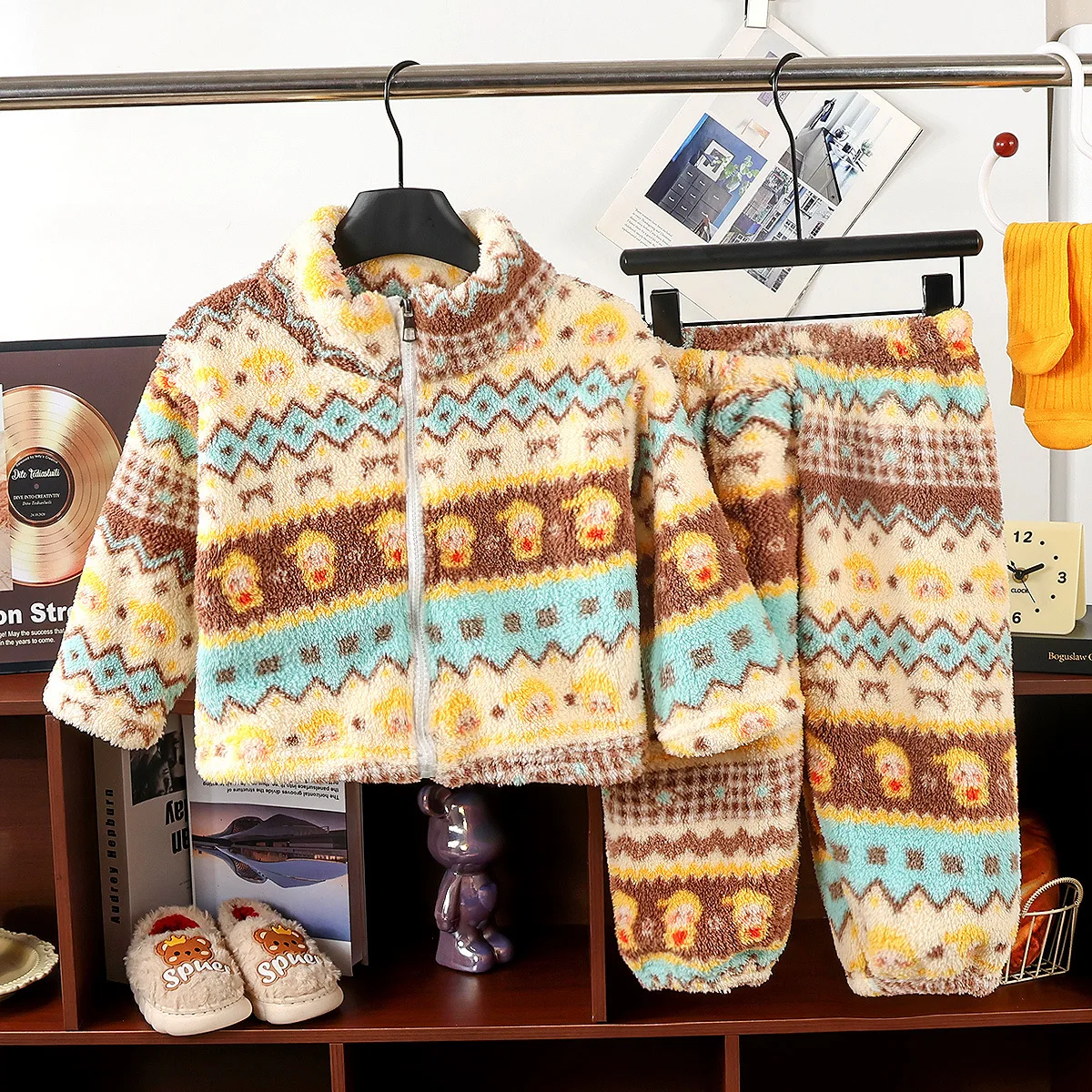 Pyjamaset voor jongens en meis - Toddler Boy Winter Fleece Jacket recensie en prijs