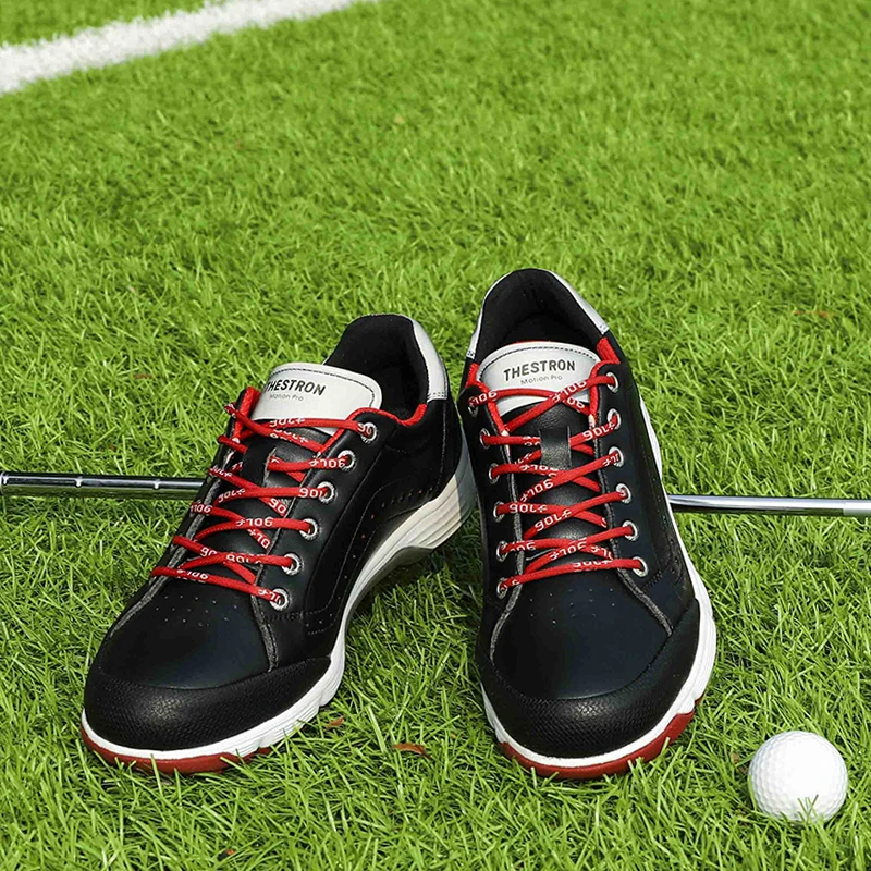Professional Spiked Men Golf Shoes Waterproof Microfiber Anti-collision Toe Outdoor Competition Sports Sneakers  size 39-48