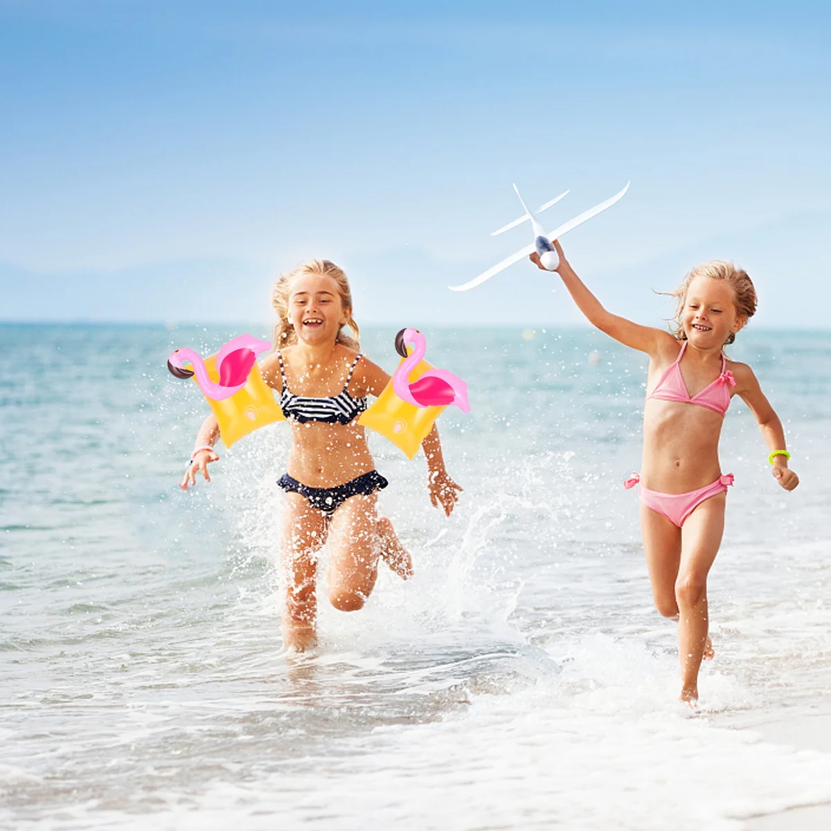

Buoyant Sleeves Inflatable Arm Bands Children Swimming Accessory Kids Wings Pvc Armbands for Float Rings Floating