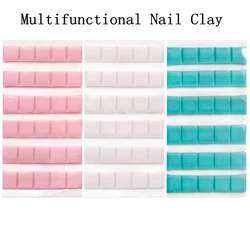 Adhesive Glue Clay Reusable Holder Fake Nail Practice Stand For On Tips Nail Polish Display Shelf Stand Manicure Accessories