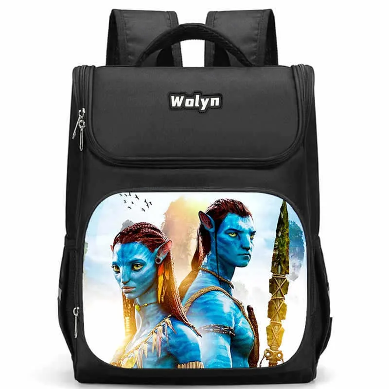 

Avatar 3: Ashes of Fire Student Backpack, High Appearance Level, Multi-layered Printed Oxford Zipper Lightweight Backpack