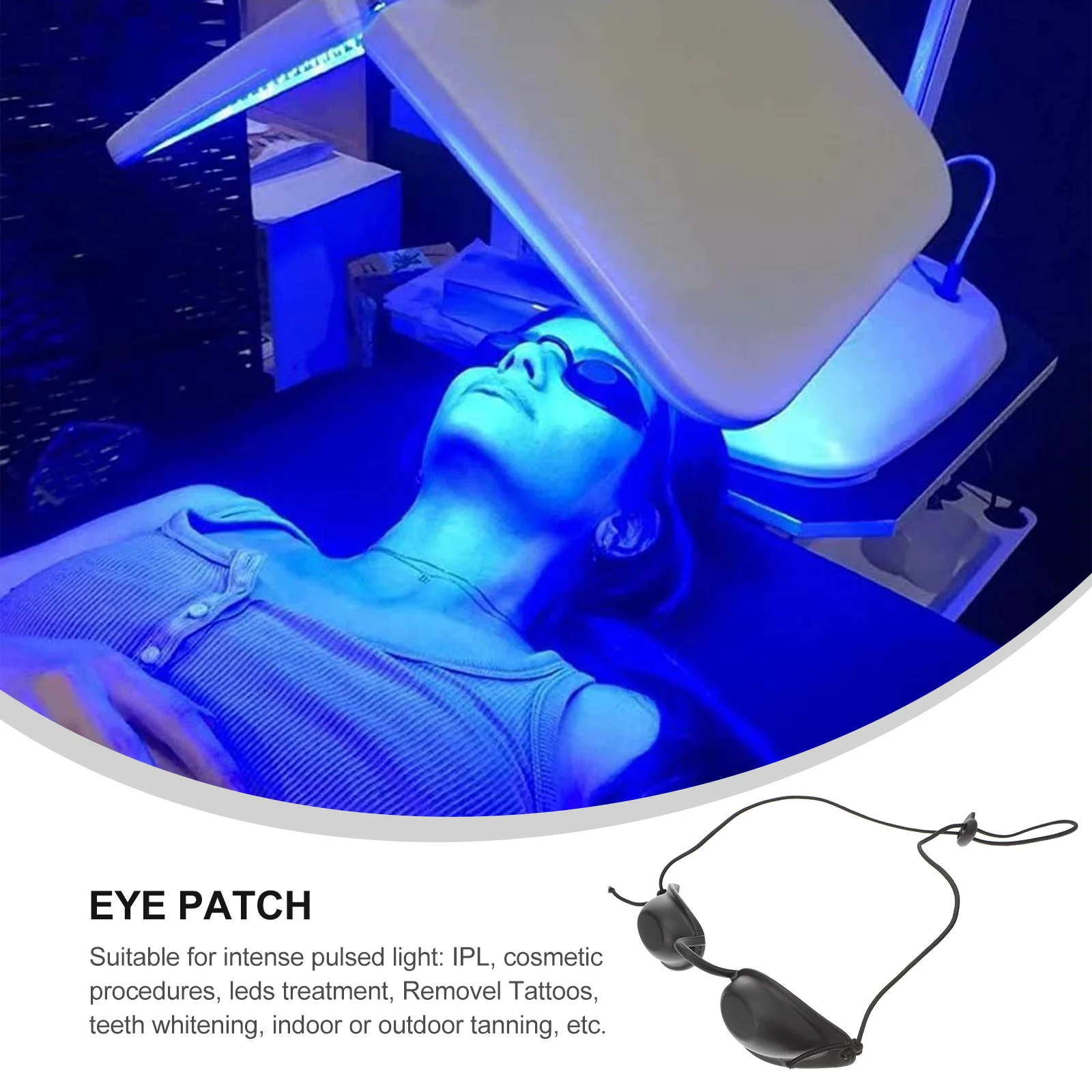 

Protection Goggles Teeth Whitening Plastic Shields Led Treatment Tattoo Removal Eyepatch Safety Goggles Ipl Eye