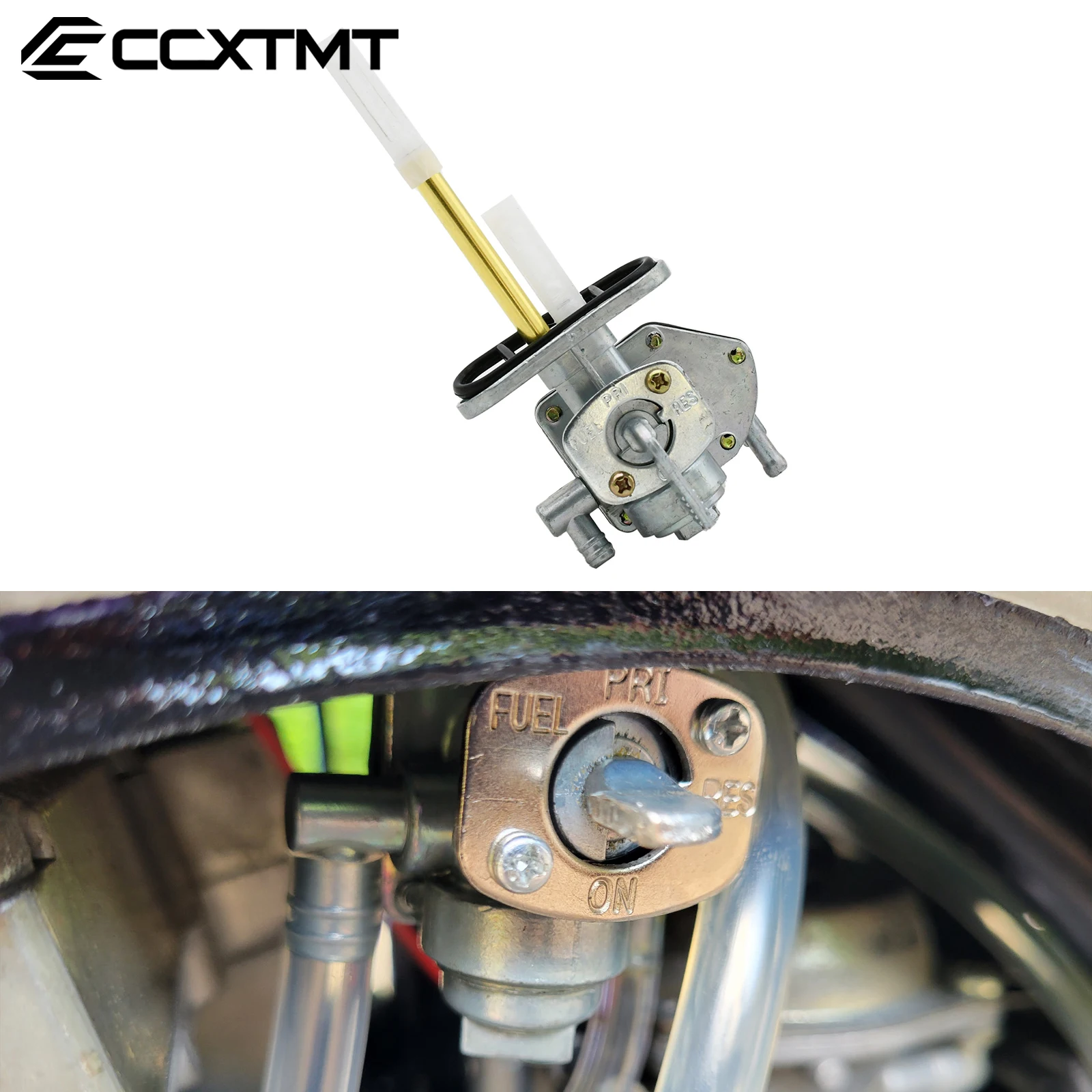 Gas Tank Fuel Petrol Petcock Valve Switch Tap For Yamaha Virago XV700 XV750 XV920 XS400 SX400 Maxim XJ550 XJ750 XJ650L XJ650L