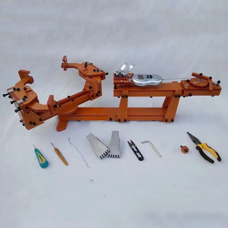

Customizable Professional Winch Type Badminton Racket Stringing Machine DIY Personal Puller for Rackets over 60Lb New Model