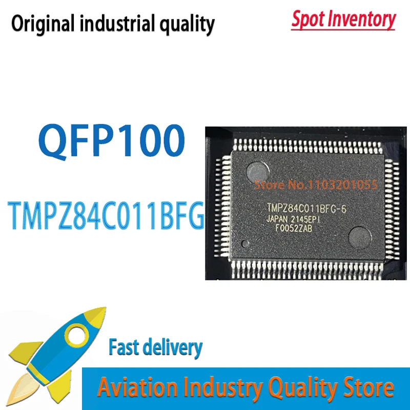 5PCS/LOT   TMPZ84C011BFG TMPZ84C011BF-6 TMPZ84C011 QFP100  Brand new in stock