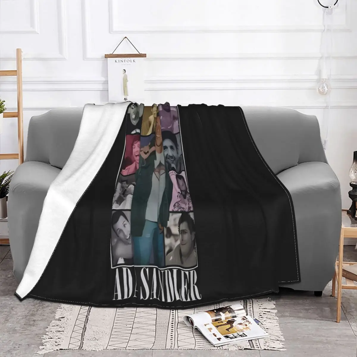 Adam Sandler The Eras Tour Quilt Blanket Quilt For Bed Winter Warm Blanket Throw Blanket