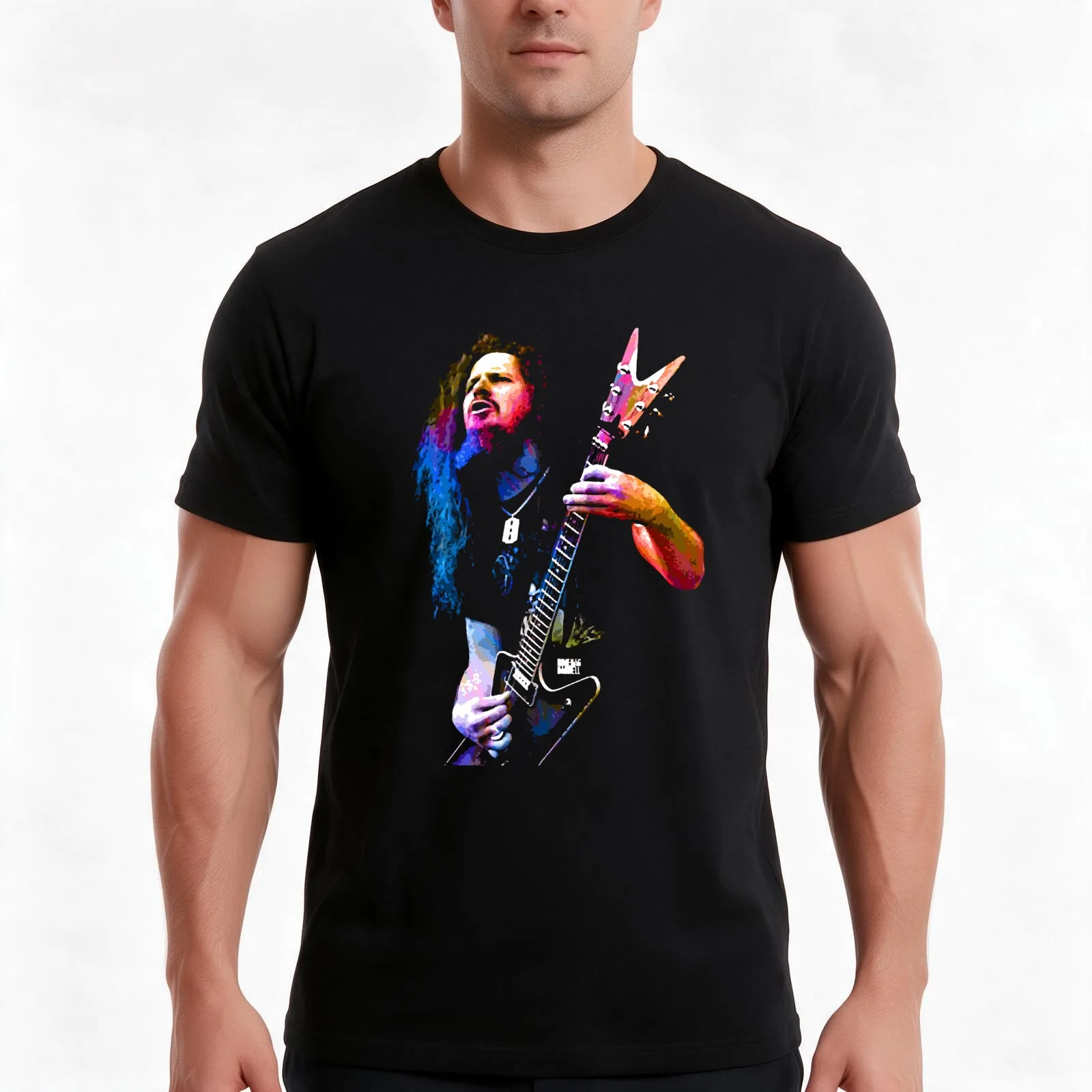Dimebag Darrell. Diamond Darrell. Darrell Lance Abbott. an American musician and songwriter v.7 T-Shirt, Vintage Graphic Print