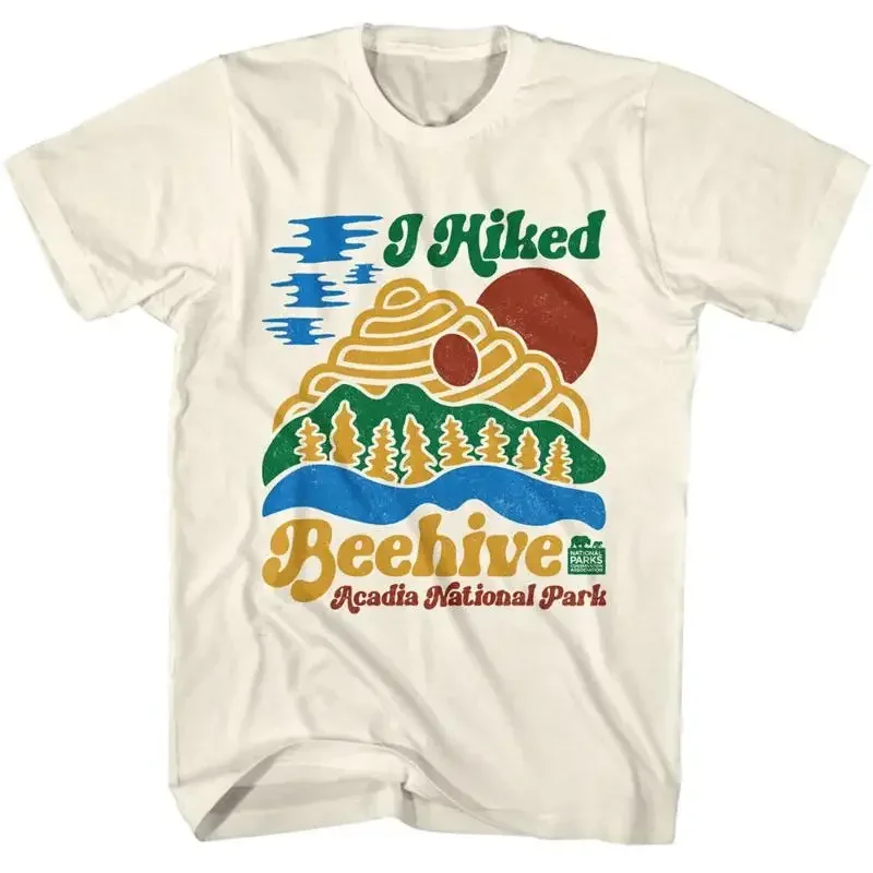 United States I Hiked Beehive Acadia National Parks Men's T Shirt
