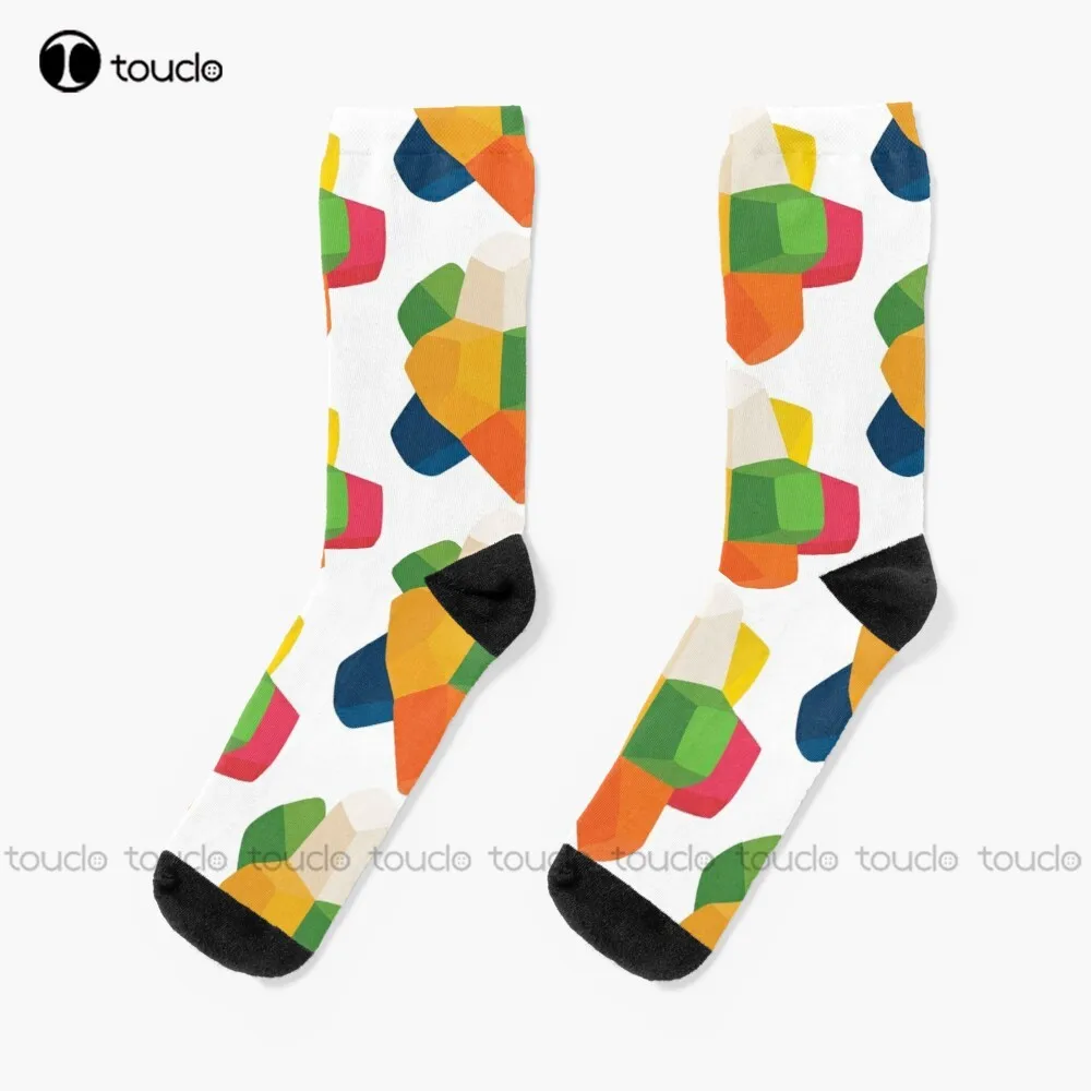 Gobstopper Socks Cool Socks For Men Street Skateboard Socks 360° Digital Print Design Happy Cute Socks  Creative Funny Socks Art