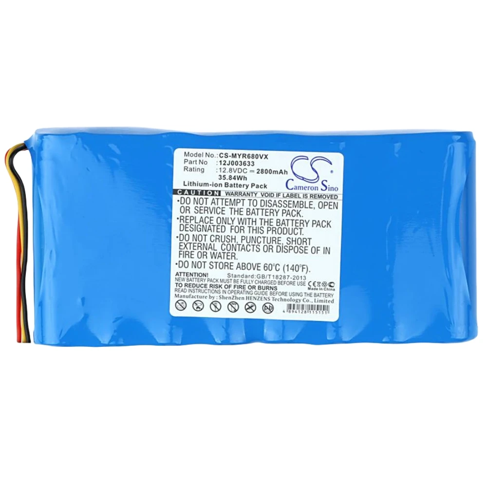 

LiFePO4 Vacuum Battery for Moneual,RYDIS H67 MR6550 MR7700 RB-Mle-01 MR6800 MR6500 MEG7000MS ME770 ME770 Style ME590 MR685