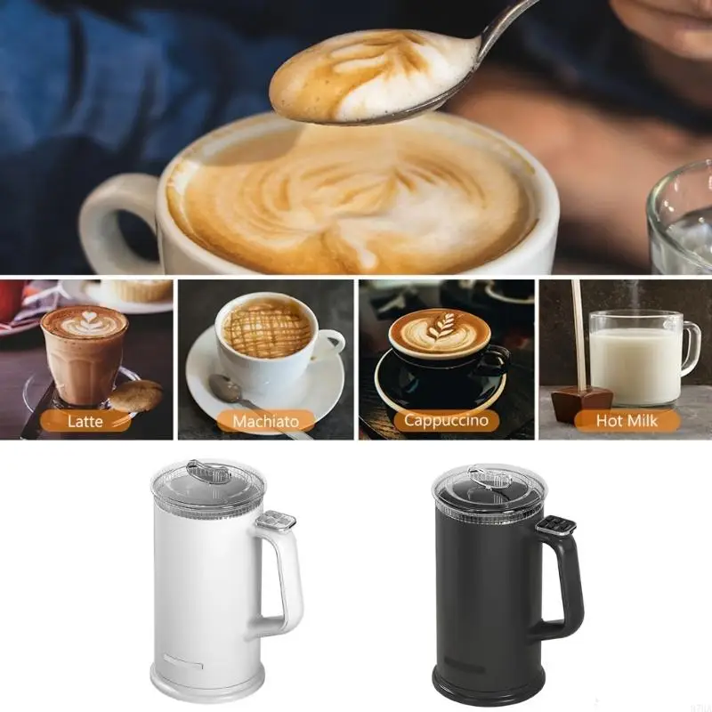 

Professional Milk Steamer for Latte and Cappuccino Materials Fast Heating Easy Assembly Kitchen Essential 87HA