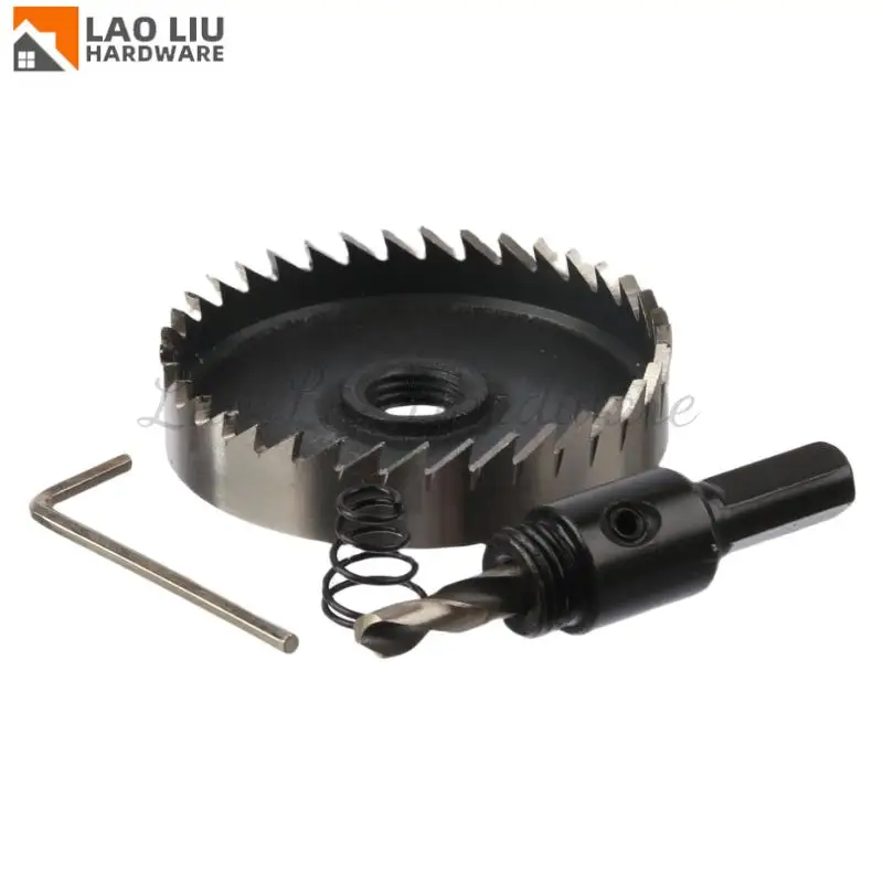 

Dia 65mm HSS Core Drill Bit Holesaw Soft Metal Cutter Cutting Plastic Wood Aluminum Hole Saw Set