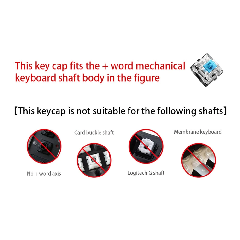 

A19E-1 Набор колпачков для клавиш Mizu для клавиатуры MX Switch Cherry Profile Key Cap FR Keycap 135 клавиш