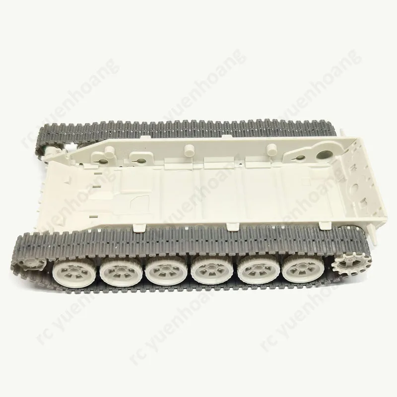 1 Juego de piezas de repuesto sin pintar con pista de simulación impresa en 3D, adorno decorativo para modelo de tanque MENG 72-007 1/72 escala T-72B3M