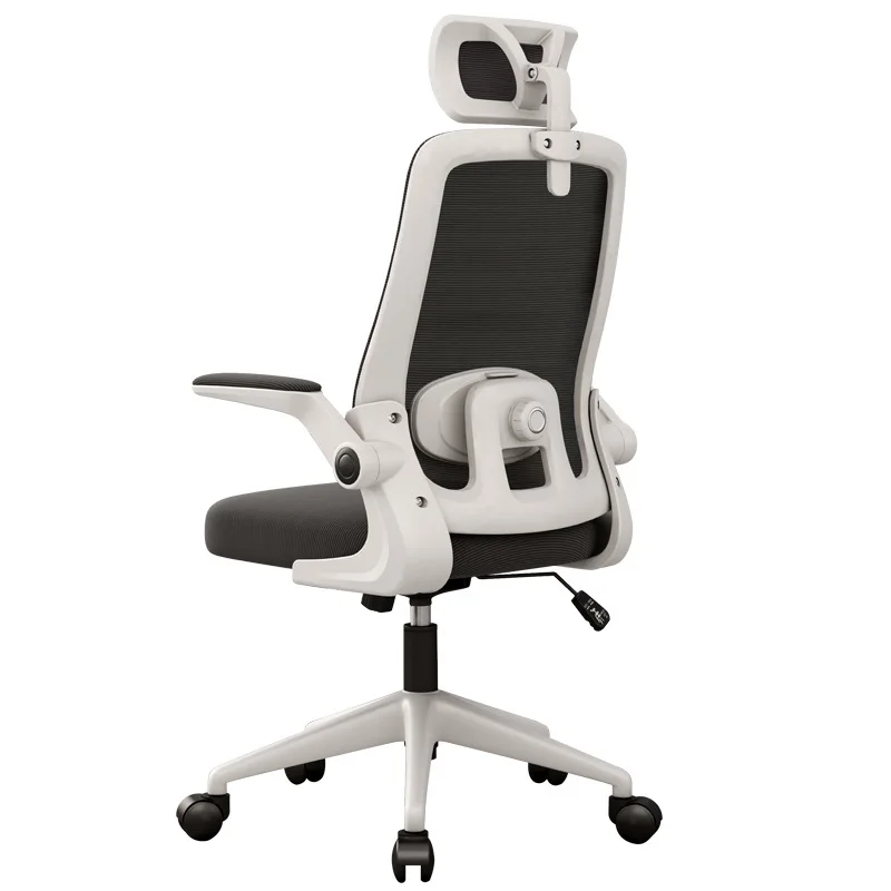 #Student Pink High-Back Ergonomic Desk Chair Adjustable Armrests Comfortable Cooling Home Furniture Children Traditional Design
