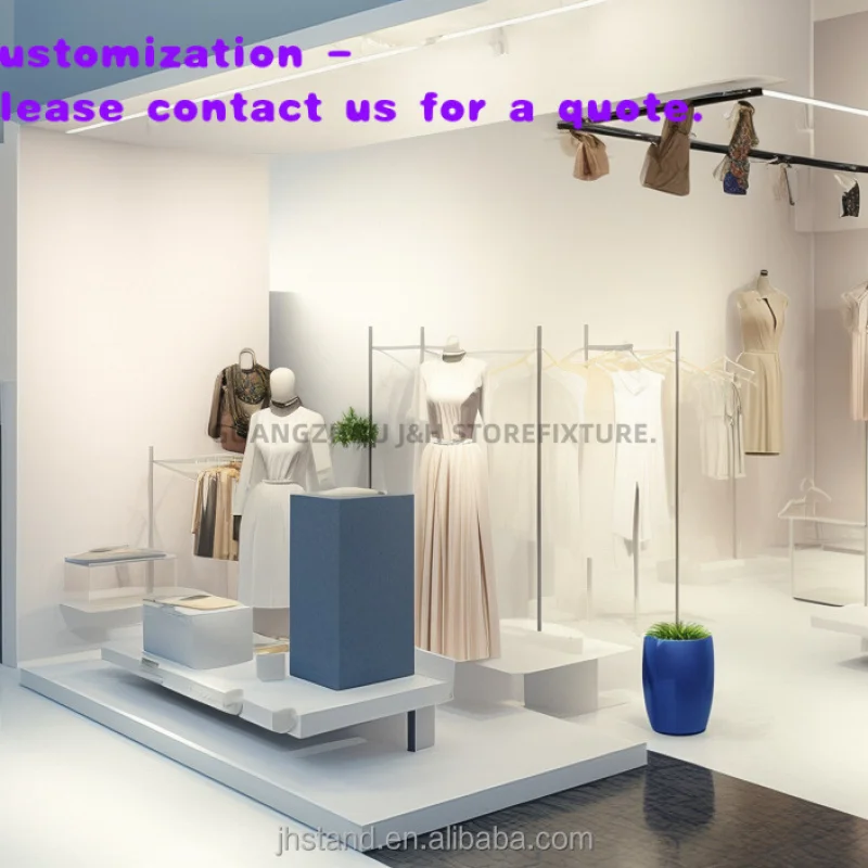 

custom.Factory One-stop Service Interior Design Sports Shoes Sportswear Shop Design Boutique Bag Acrylic Furniture Display