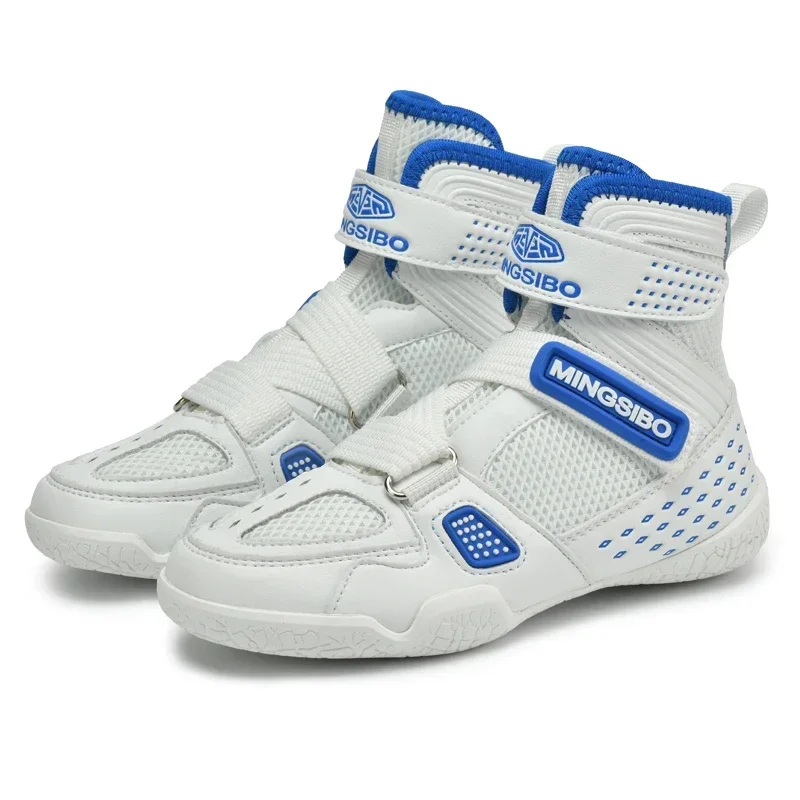 

2026 Kids Wrestling Shoes Boys Girls Boxing Sneakers Comfortable Gym Footwears Male