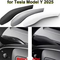  for Tesla Model Y Juniper 2025 Gear Lever Sleeve Shift Cover Silicone Steering Wheel Handle Protection Shifter Shell Accessories