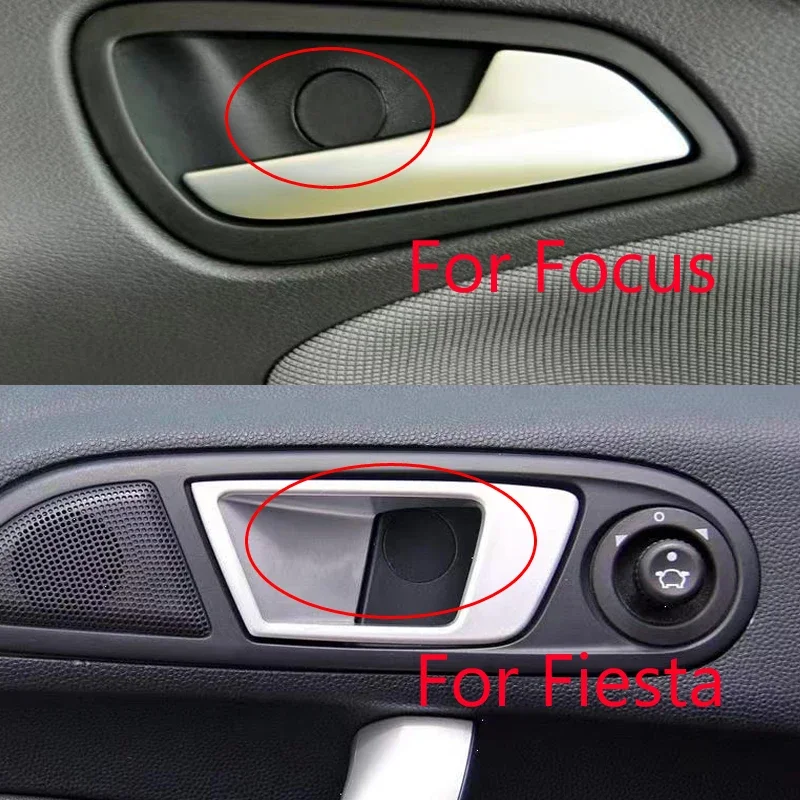 For Ford Fiesta MK7 2012 2013 2014 2015 2016 2017 New Front Door Interior Handle Screw Cap Cover