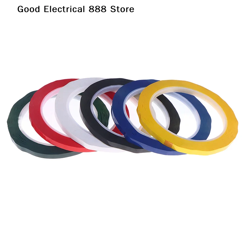 1Pc Multicolor Mylar Tape 66M Mara Tape High Temperature Insulated Transformer Motor Capacitor Coil Wrap Adhesive Tape 3/6/10MM