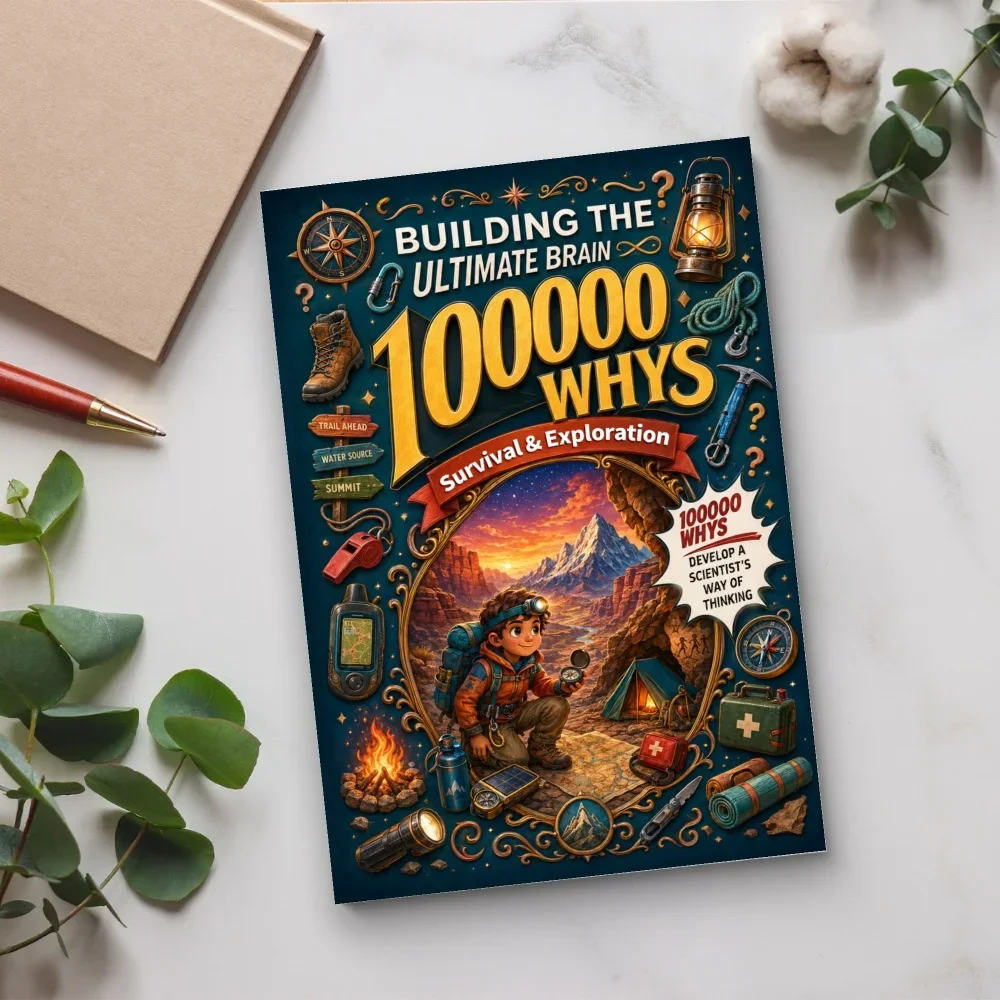 100,000 Whys Extreme Survival & Adventure, Fun & Happy Science Kids Encyclopedia Survival Q&A Early Educational Book