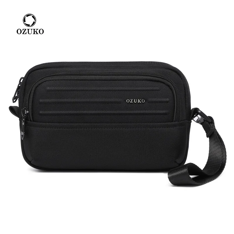 

Men's Handbag Trendy Brand Multi functional Portable Single Shoulder Crossbody Bag Lightweight Commuter Mini Storage Bag