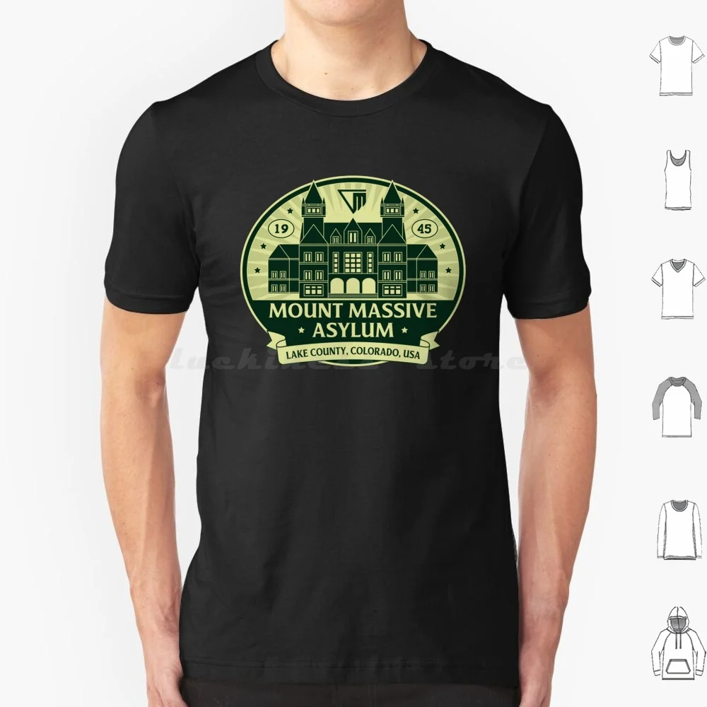 Mount Massive Asylum Emblem T Shirt 6xl Cotton Cool Tee The Outlast Trials Outlast Outlast 2 Murkoff Corporation Mount Massive