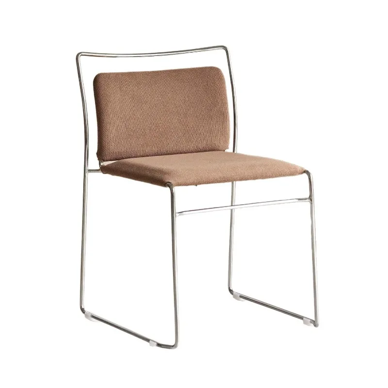 

Simple Modern Chairs Home Restaurant Designer Minimalist Stool Backrest Dining Dining Table Chair