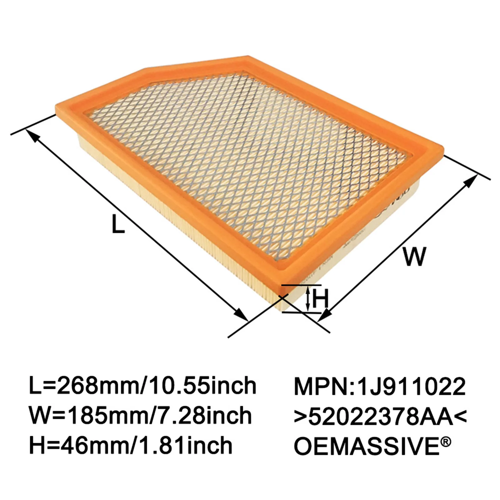 Car Engine & Cabin Air Filter Pollen Combo Set For Jeep Cherokee L4 V6 2.4L 3.2L 2014 2015 2016 2017 2018 52022378AA 68223044AA