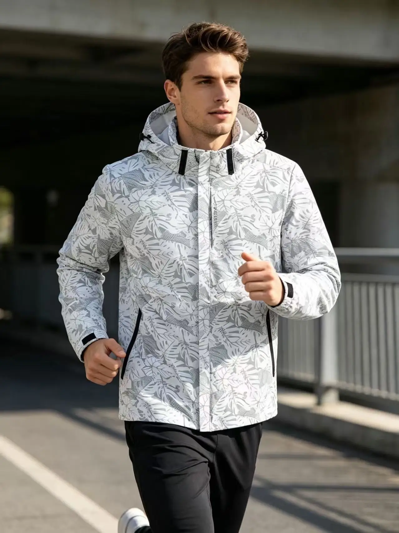 Men's Lightweight Clothing Windbreaker Outdoor Sports Lightweight Windproof , Camping Gear Hiking Hooded Shell Outdoor Coat