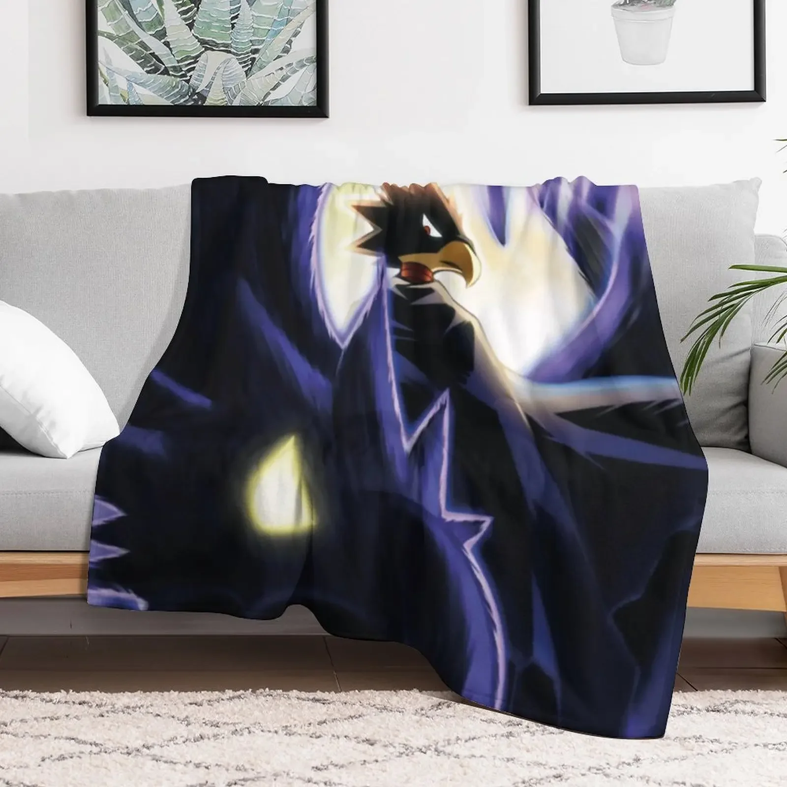 tokoyami fumikage Throw Blanket halloween manga Luxury Brand Blankets