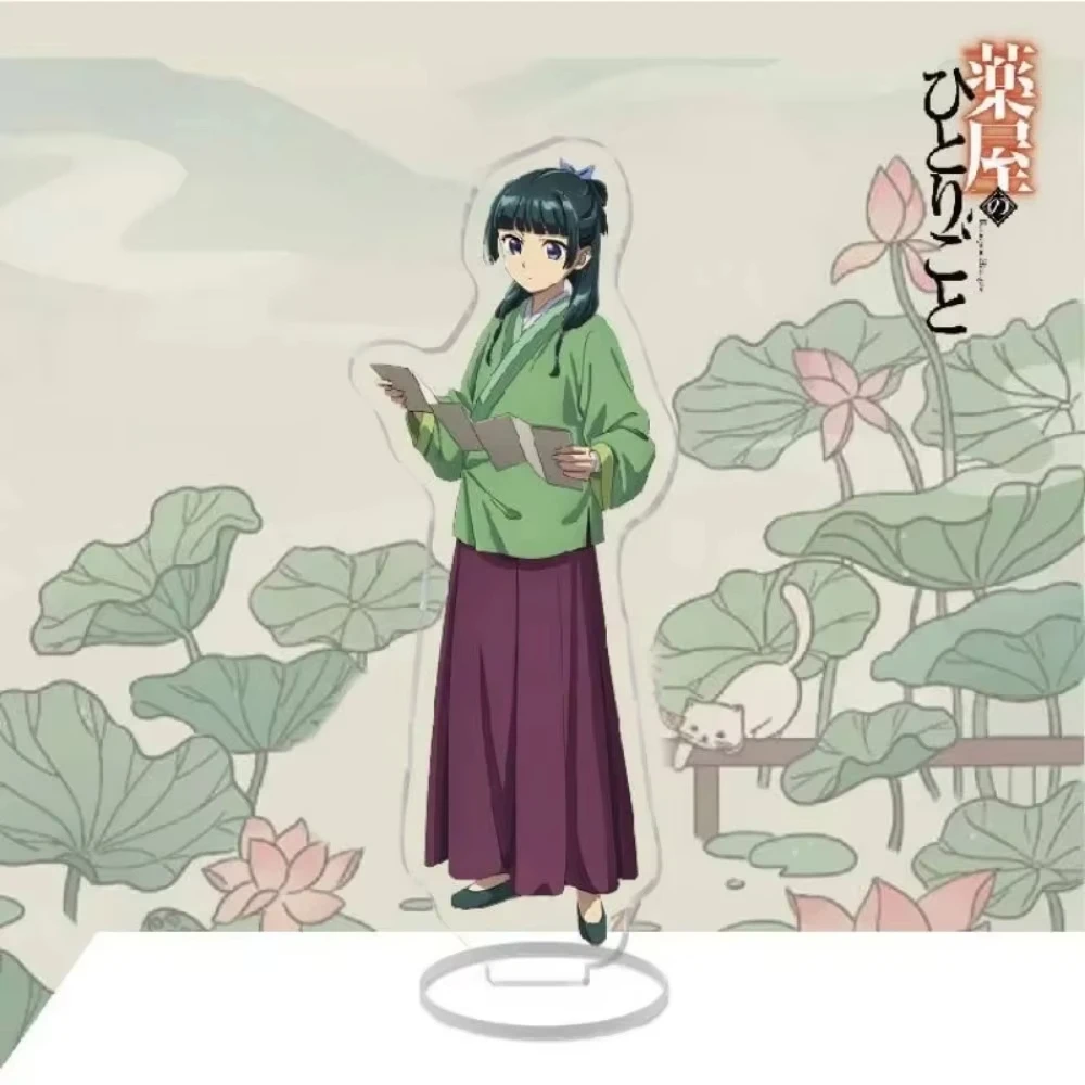 Anime The Apothecary Diaries Cosplay Großer Standfigur-Acryl-Aufsteller mit hoher Auflösung, Modellplatte, Schreibtischdeko, Fan-Geschenke – Detail 4