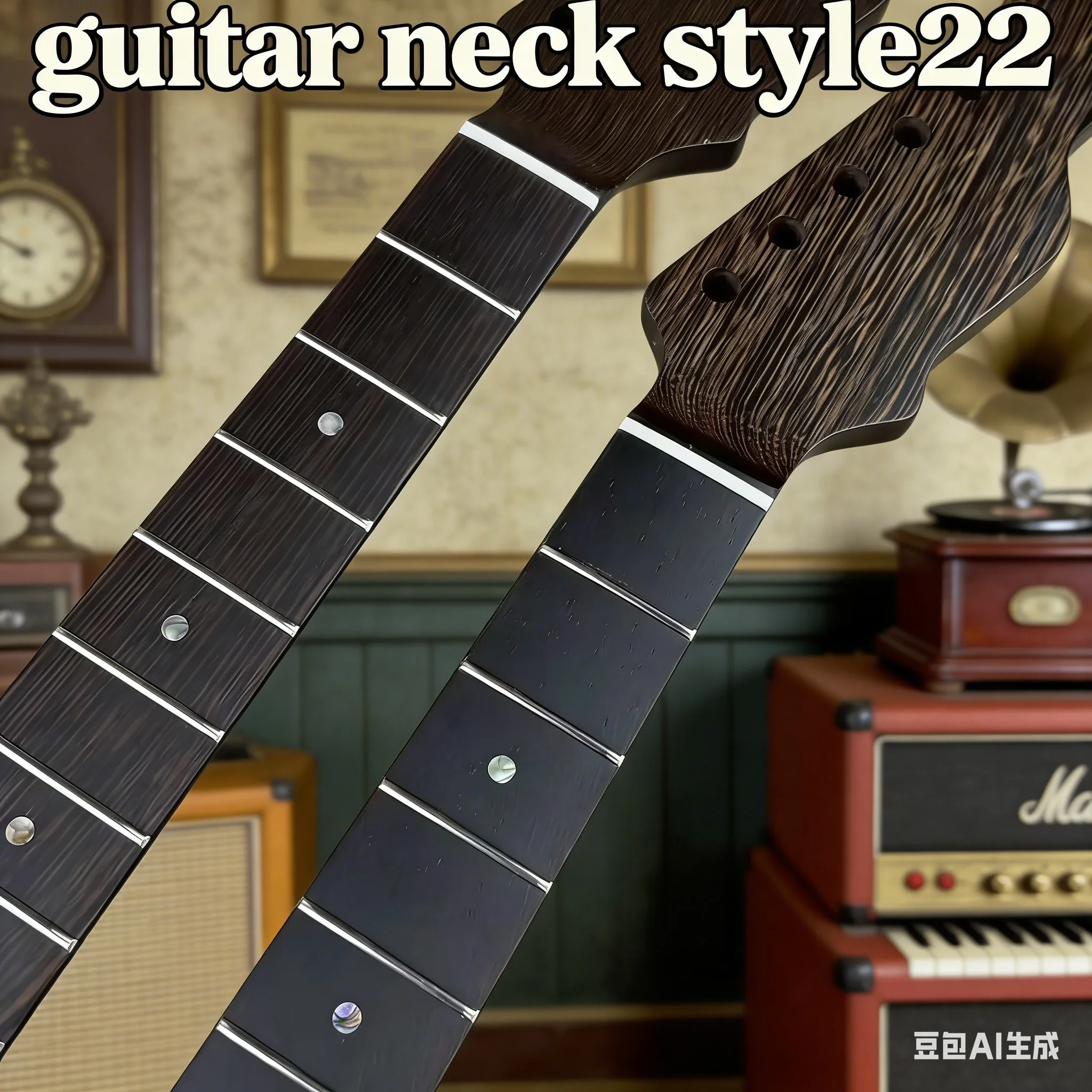 taylor-electric-guitar-neck-chicken-wing-wood-style-electric-guitar-neck-tail-adjustment-22-pieces