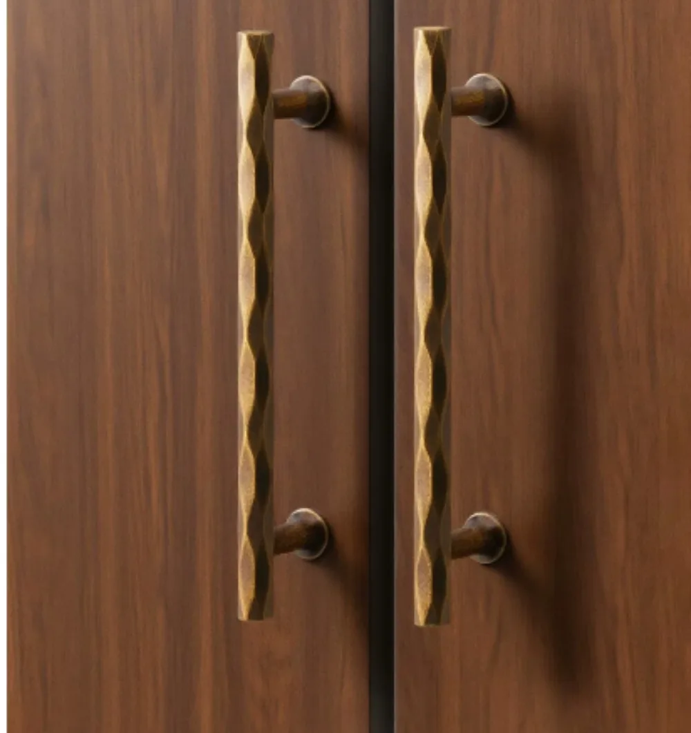Retro Furniture Cupboard Door Handle Interior Door Drawer Wardrobe Antique Door Knob Bronze Kitchen Cabinet Dresser Table Handle