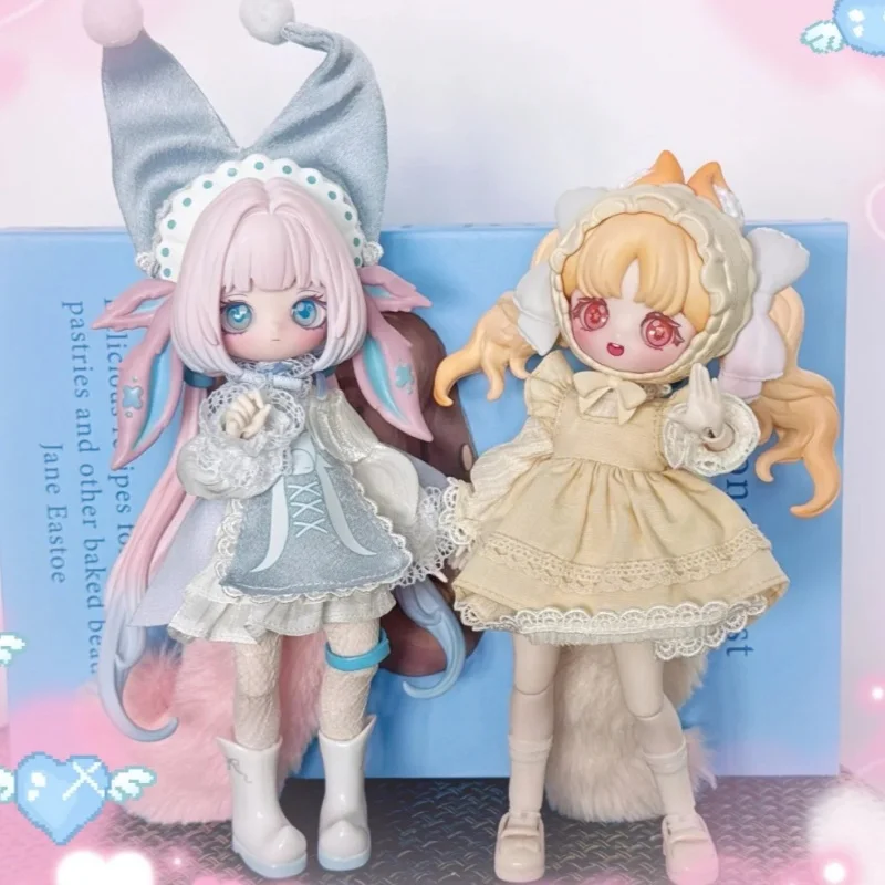 

Аутентичная 12-точечная слепая коробка Bjd The Luluelf Story Series 1/12, подвижная кукла Bjd, кавайная аниме-фигурка, рождественские подарки на складе