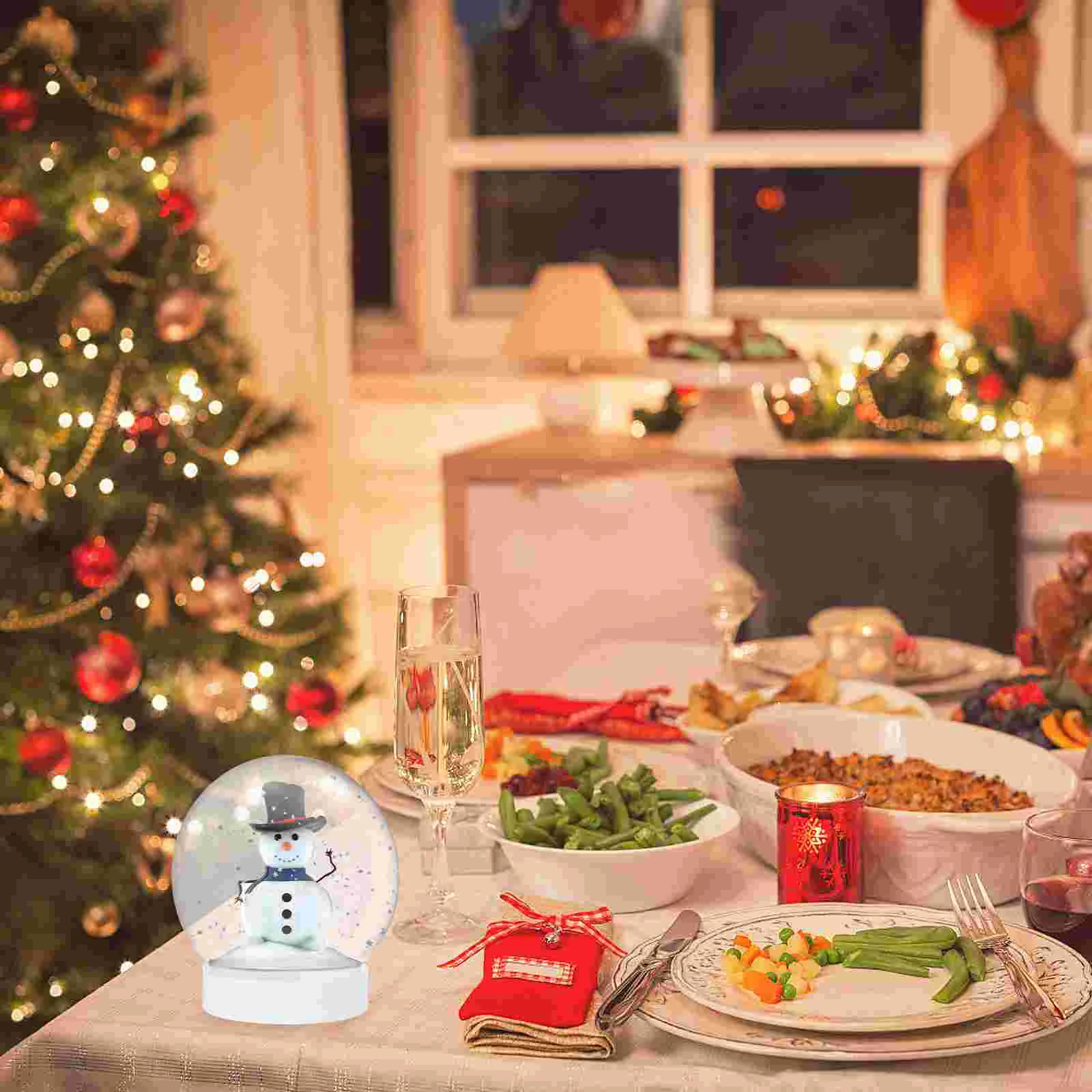 

10 Pcs Globe Christmas Making Water Globes Clear DIY Prop Snowball Dome 870X770X770CM