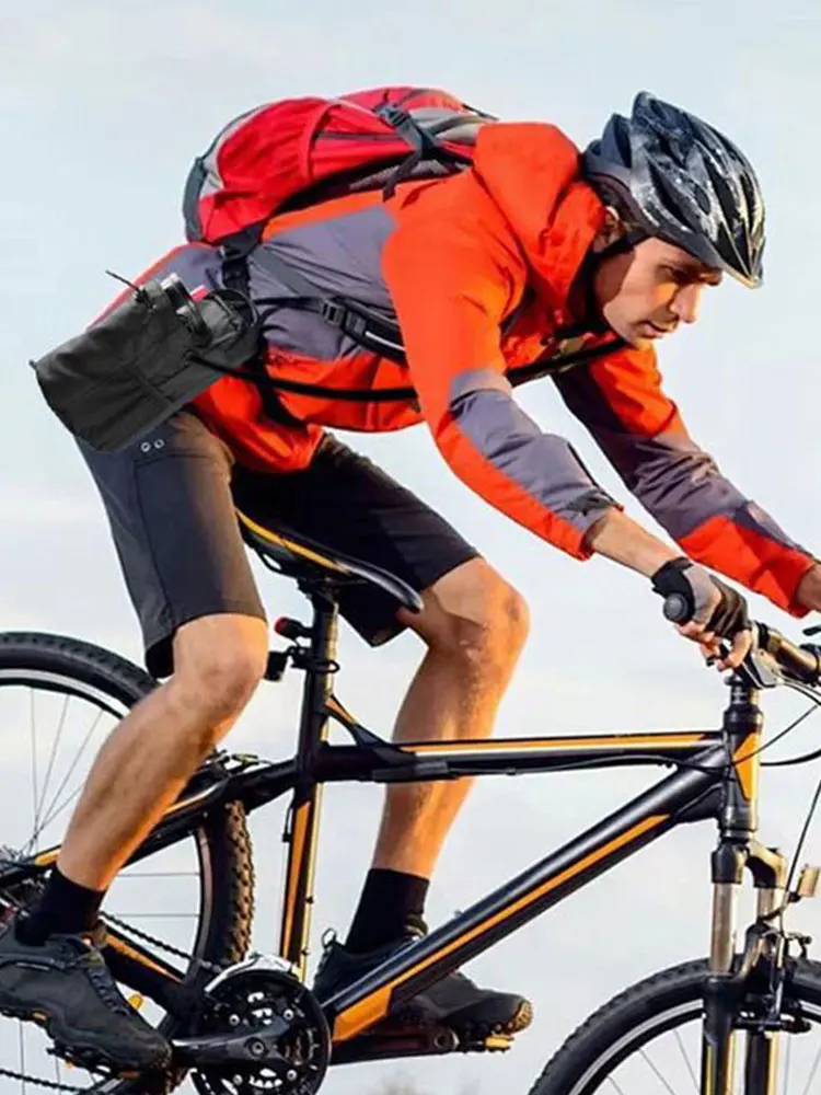 Magnetische waterflestas Crossbody waterfleszakje Telefoonhouder Waterfles draagtas voor mannen en vrouwen