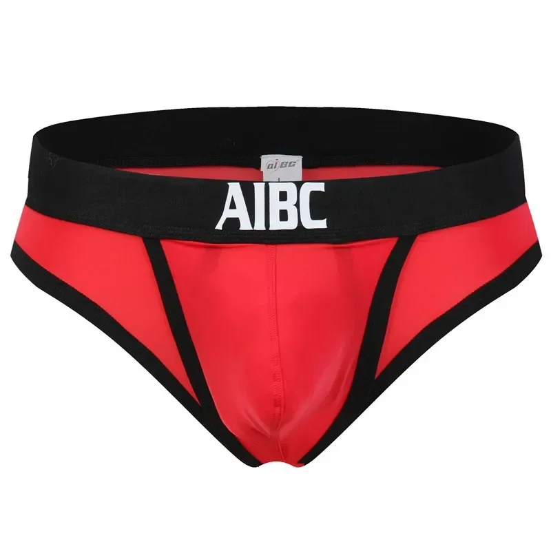 

Men's Sexy T-Back Briefs Ice-Silk Cooling Fabric Separated Pouch Design Ultra-Thin & Stretchy for Summer Comfort & Intimate Wear