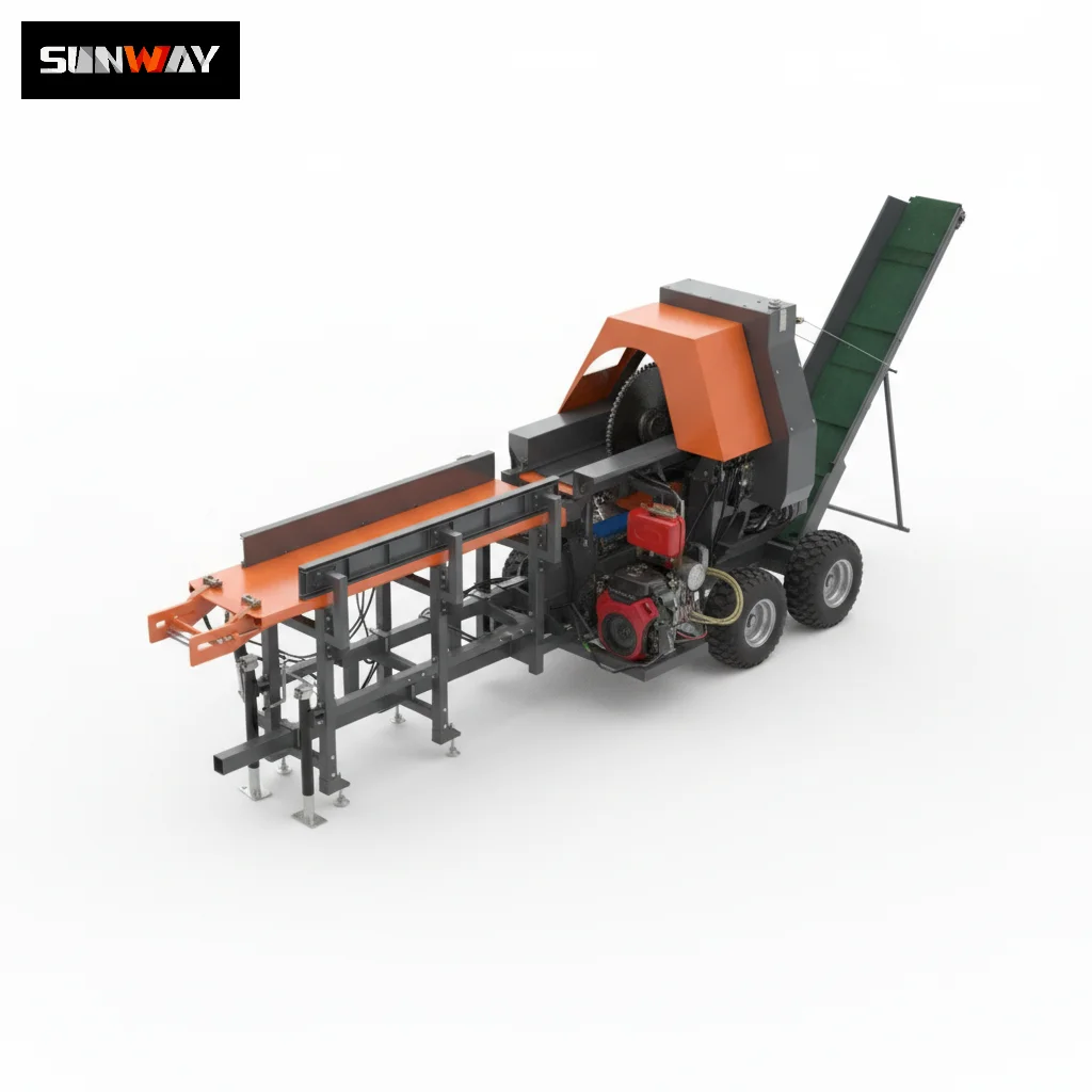 

Heavy Duty 50T Powered Log Splitter for Firewood Cutting Forestry Machinery Automatic Horizontal Wood Splitter