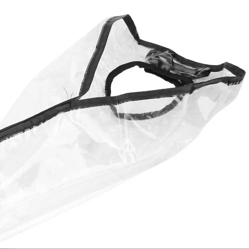 Lightweight Adjustable Clear Hair Washing Funnel Waterproof Keep Dry Shampoo Shawl Reusable Versatile Hair Rinse Cape Elderly