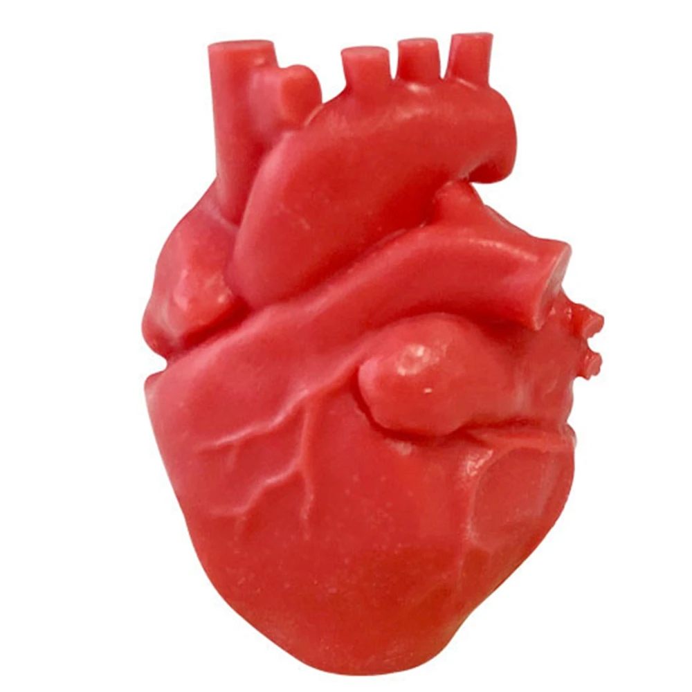 

Simulation DIY heart aromatherapy candle creative heart gypsum drop silicone Mold Scented Making Tools 3D DIY Handmade Fragrance