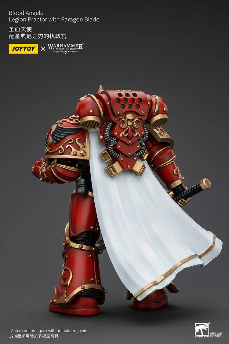 JOYTOY ウォーハンマー「ホルス異端」ブラッドエンジェルズ軍団プレトロアパラゴンブレードアクションフィギュア人形装飾ギフト収集