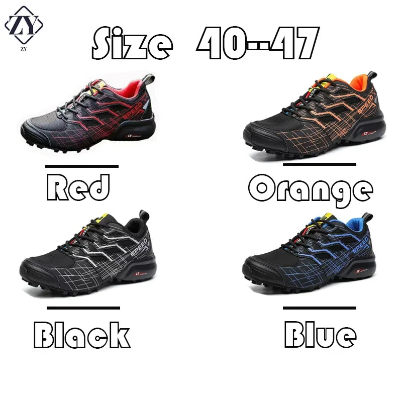 Mesh Hiking Shoes Men Sports Shoes Outdoor Hunting Shoes Lightweight Breathable Hiking Travel Shoe New Cycling Shoe