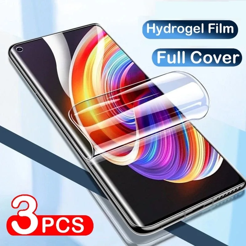 3 Stück Hydrogelfolie für Realme Note 60 50 60x Displayschutzfolie