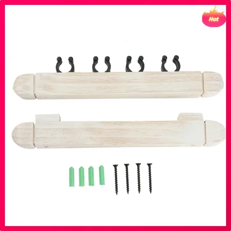 

ABKG 4 Pool Cue Rack, Billiard Stick Holder Wall Mount, Pool Table Rods Clip,Billiard Accessories