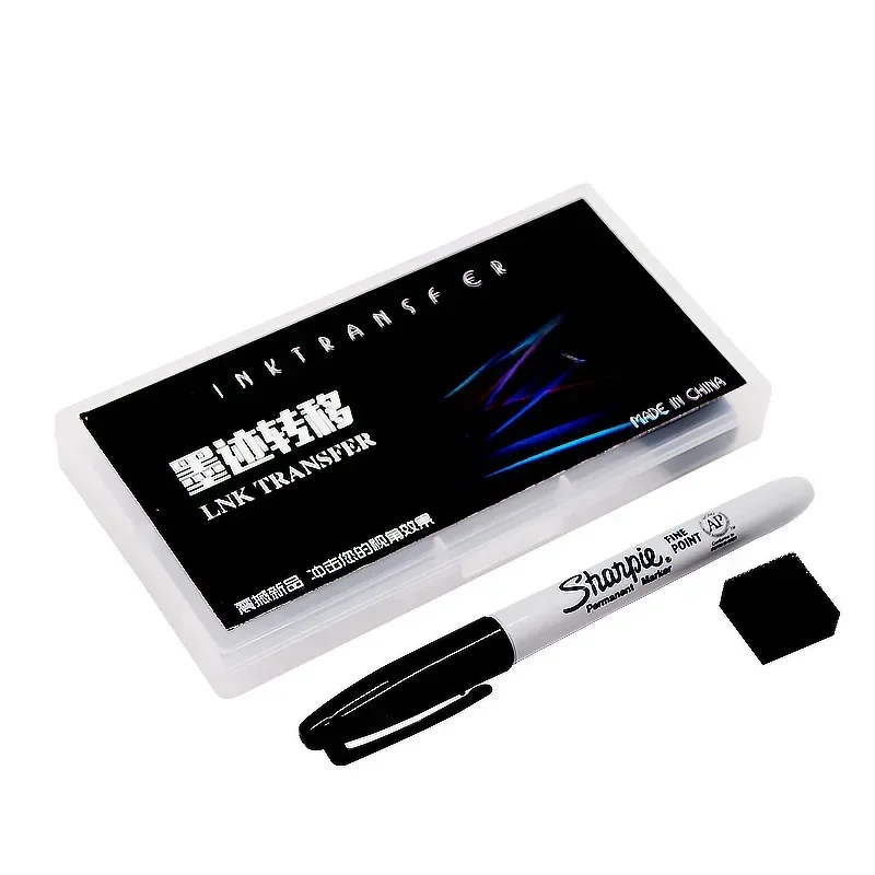 Street Performance Magic Props Ink Marks Transfer Handwriting Transfer Skills Interactive Educational Toys Classic Tricks Gifts
