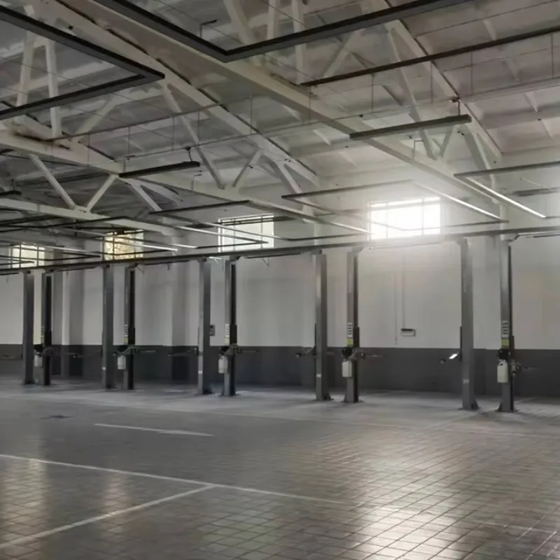 4T Double Column Gantry Two Post Auto Hoist 2 Post Car Lift Clear Floor Hydraulic Vehicle Elevator
