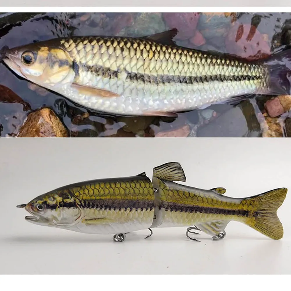 Castfanatic 66/23g 2-Abschnitt Tiefe Meer Angeln Locken Swimbaits Elritze Künstliche Harten Köder Für Karpfen Angehen hecht Trolling Große Spiel